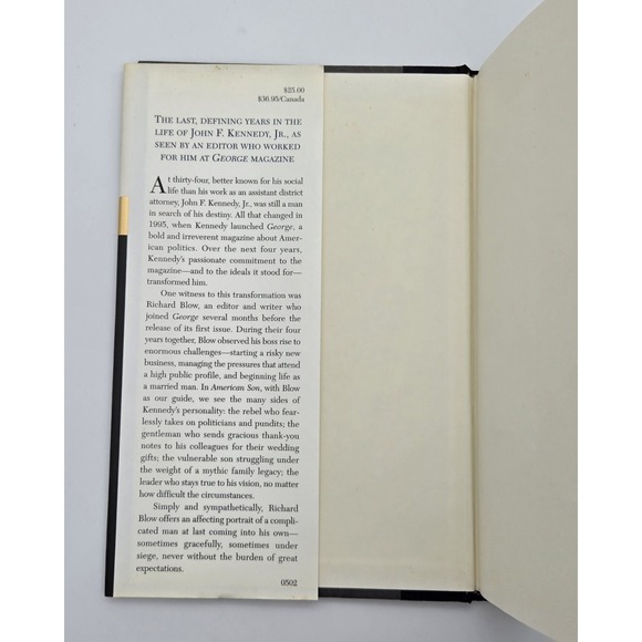 American Son A Portrait of John F Kennedy Jr Hardcover Book Used Biography - Picture 6 of 9